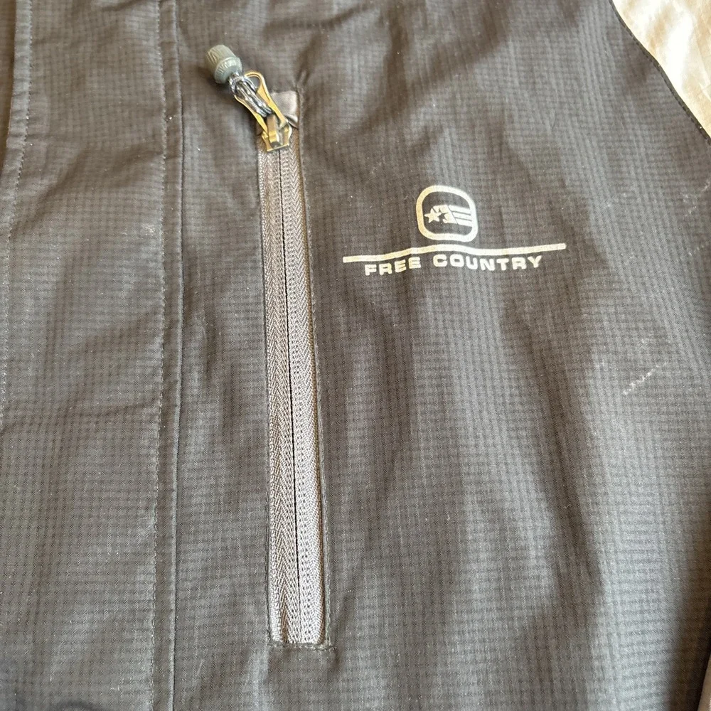 Free Country Water Resistant Rip Stop Light Weight Windbreaker Men's MEDIUM‎